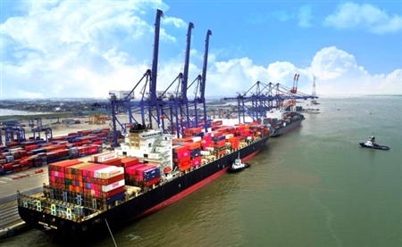 Approving the policy of building 2 container terminals at Lach Huyen port area