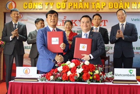 Hateco Group and Vietcombank sign a comprehensive cooperation agreement for credit extension