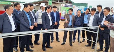 Đoàn công tác tỉnh Lào Cai tham quan các mô hình logistics Hateco