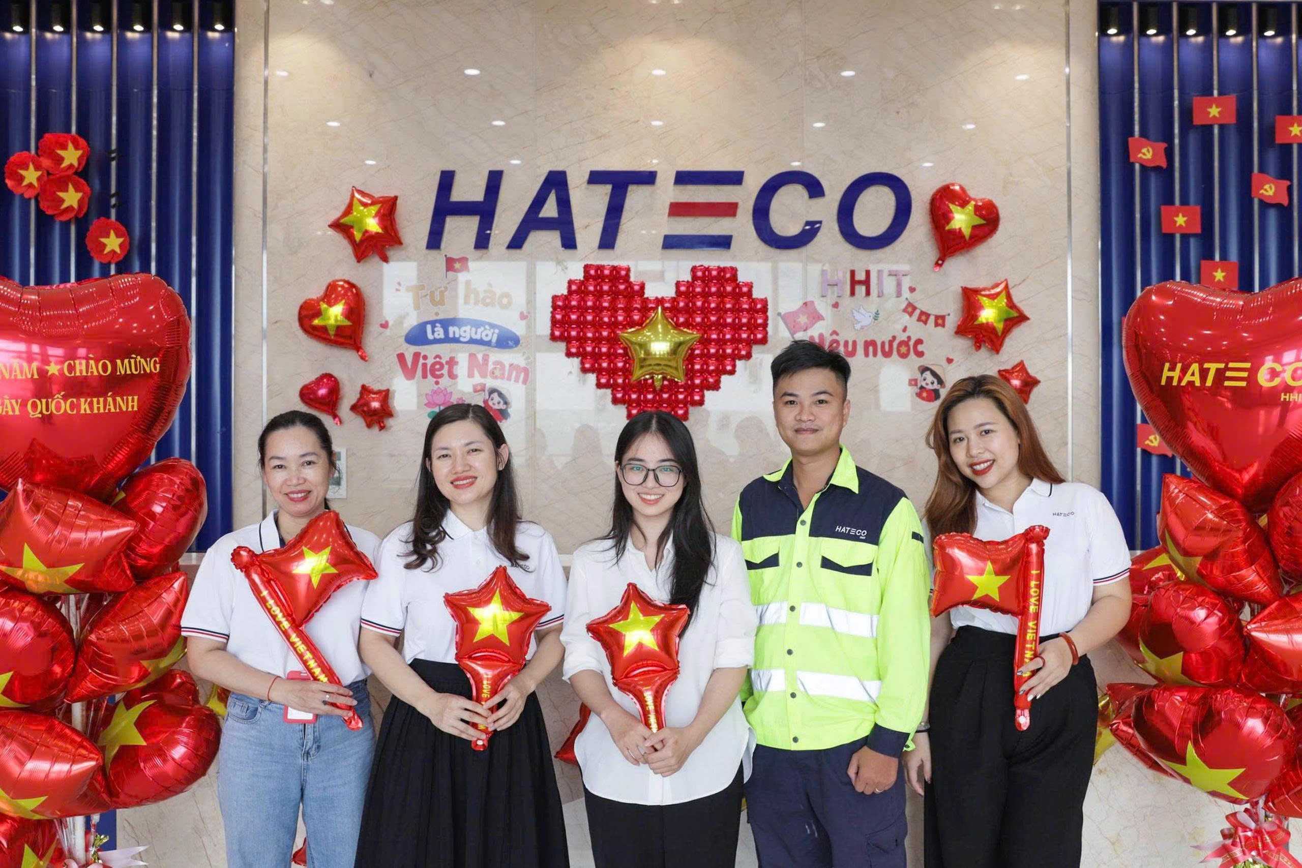 HATECO RỰC RỠ SẮC ĐỎ CHÀO MỪNG KỶ NIỆM 81 NĂM QUỐC KHÁNH 2/9