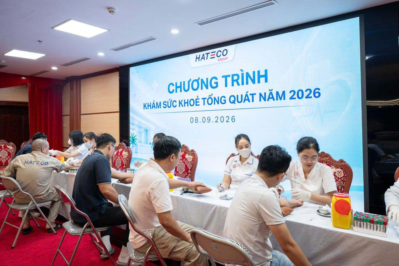 HATECO GROUP TỔ CHỨC KHÁM SỨC KHỎE ĐỊNH KỲ NĂM 2026 CHO CÁN BỘ NHÂN VIÊN 