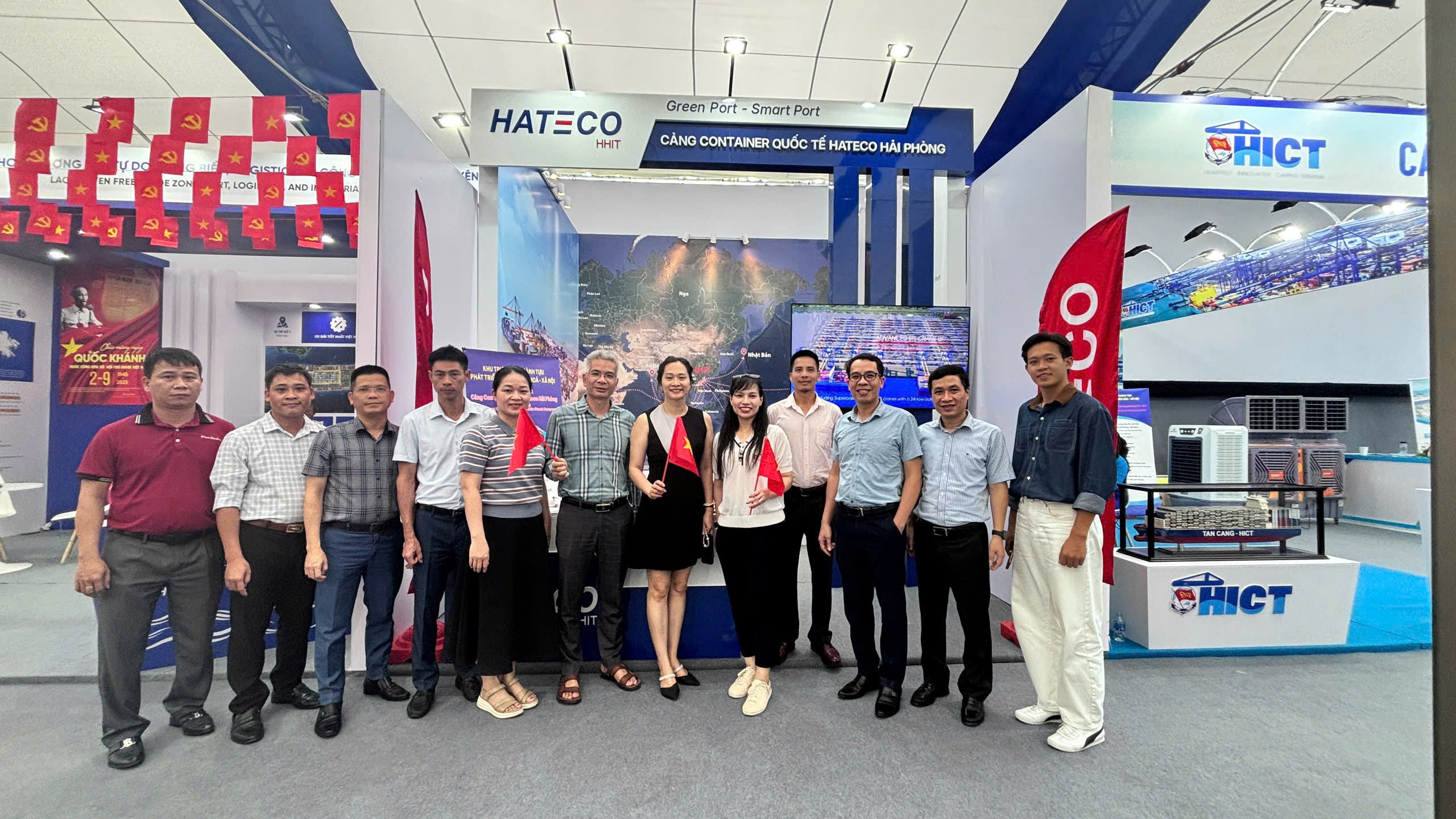 CẢNG HATECO: KHẲNG ĐỊNH HÌNH ẢNH ĐỔI MỚI, HỘI NHẬP TẠI TRIỂN LÃM 80 NĂM THÀNH TỰU ĐẤT NƯỚC 